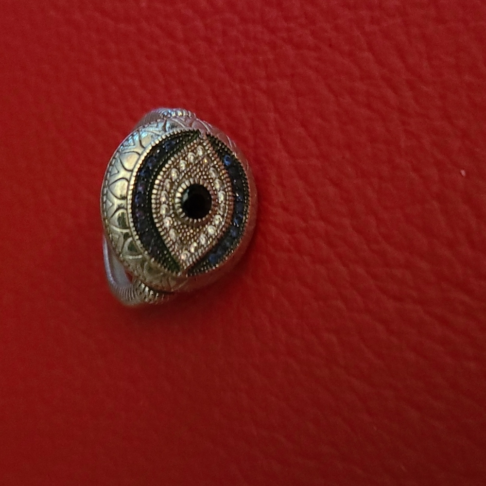 Evil eye ring